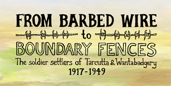 From barbed wire to boundary fences exhibition logo