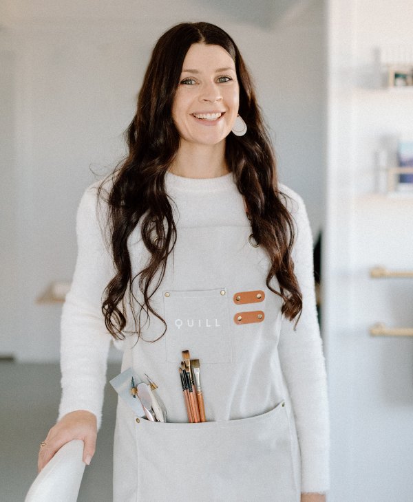 A portrait of Heidi Phillpot from Quill Studio