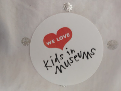 Kids in Museums takeover day sticker