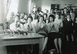 Demonstration class, 1962