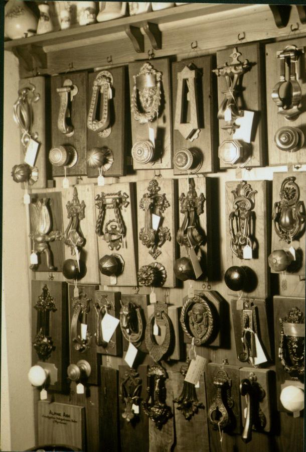 Sylvia Seccombes display of knockers