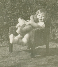 Keith Condon in his armchair