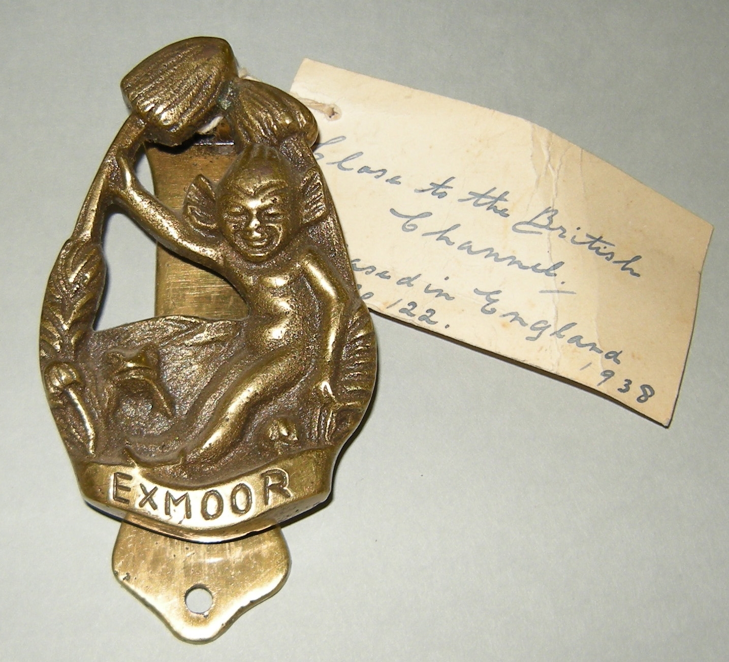Knocker collected in England in 1938
